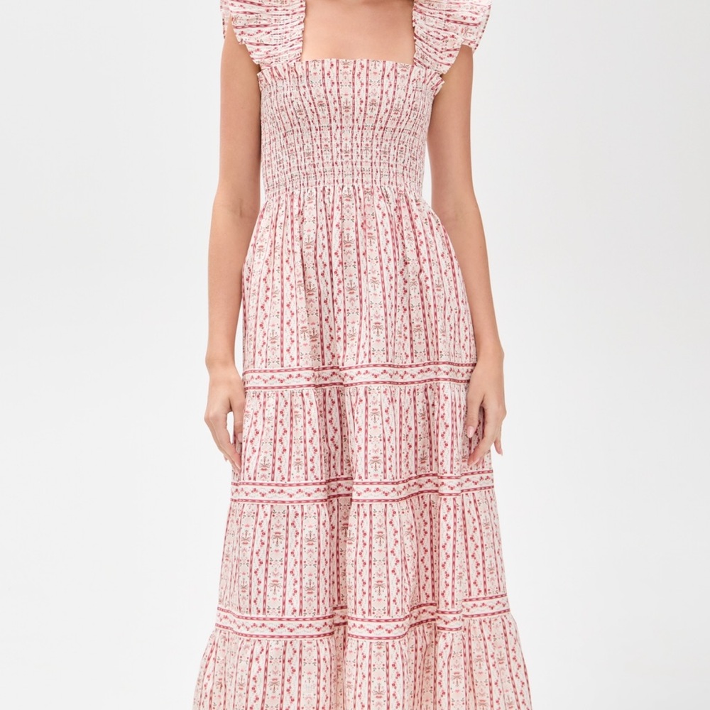 Floral Pink Maxi Dress